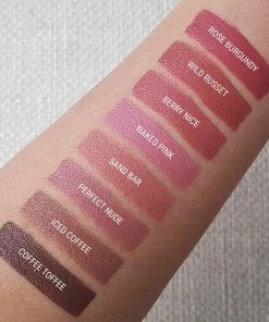 Bộ Tone son BORDEAUX - FLIRTY - JACQUEMINOT- POPPY - Những màu son xu hướng