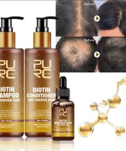 Bộ đôi dầu gội và dầu xả Biotin thảo dược chống rụng tóc, làm dày tóc