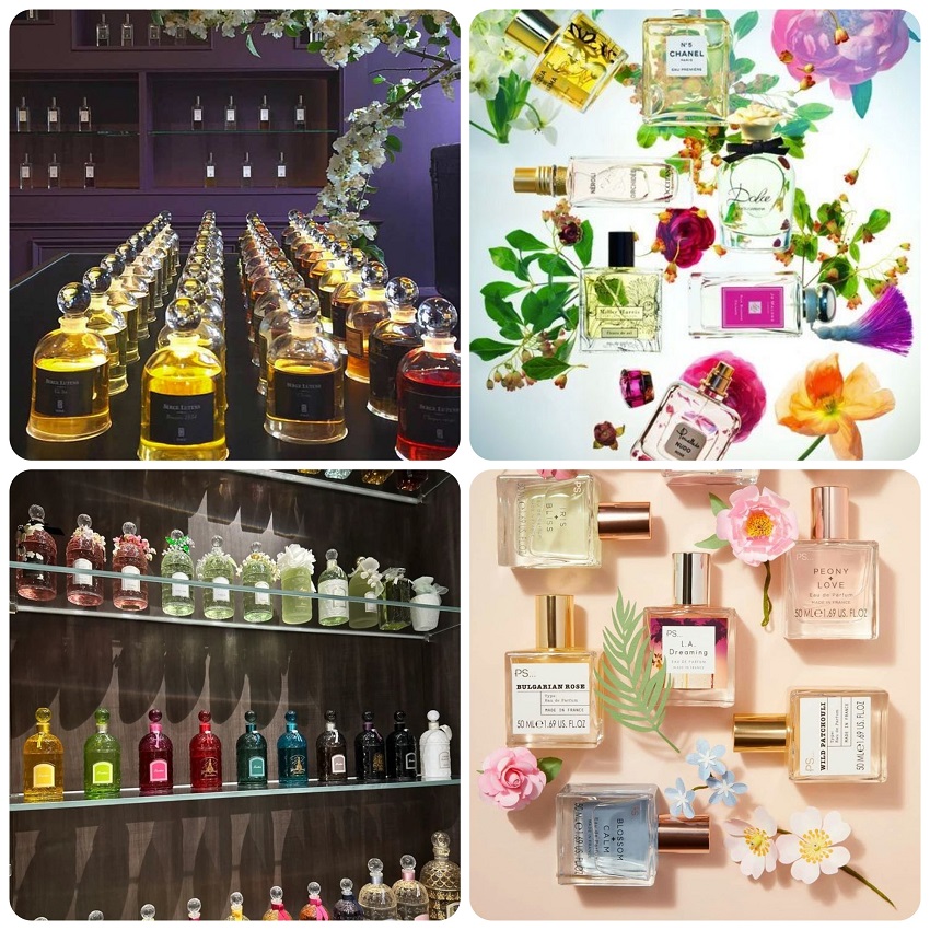 Các dạng nước hoa phổ biến